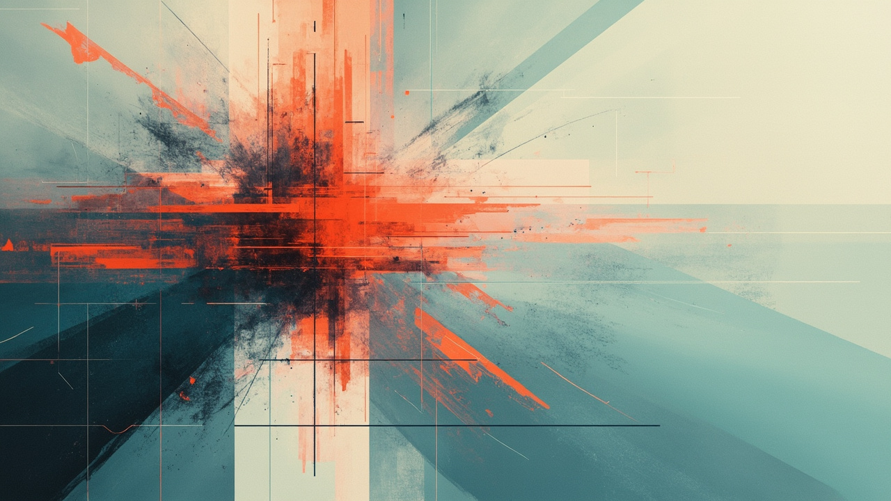 Abstract editorial illustration accompanying “Before the Rope Goes On: Negotiating Boundaries in a Female-Led Dynamic”.